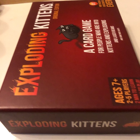 Exploding Kittens Original Edition Card Game Ages 7+ Fun Game for 2 to 5 Players - Picture 6 of 10